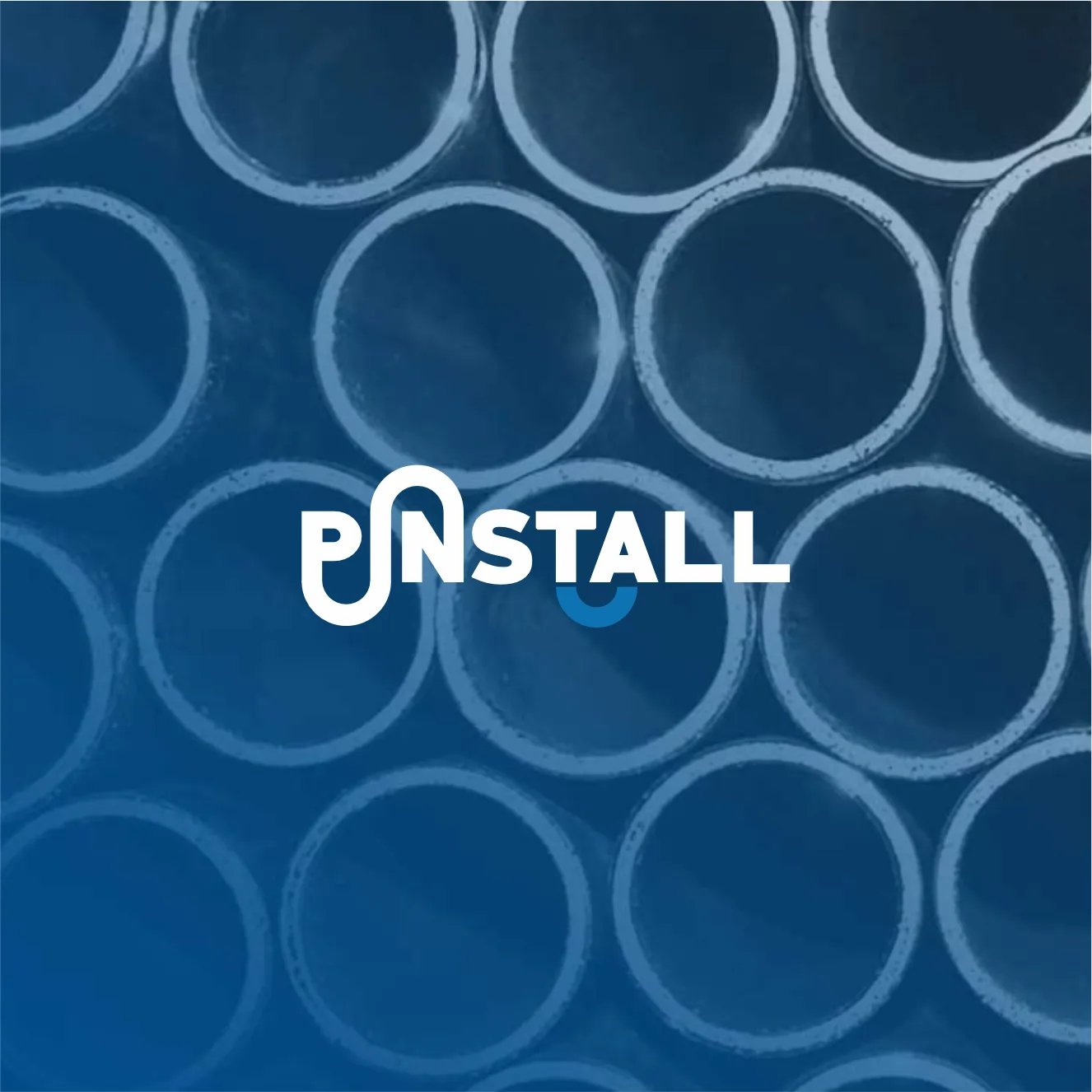 Pinstall visual concept